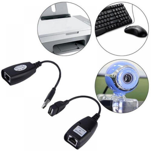 USB 2.0 to RJ45 Ethernet Adapter for Cat5/Cat6 2