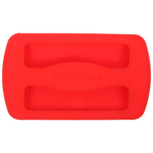 Husă de protecție din silicon pentru prăjitor de pâine, curbată, neagră, pachet de 2