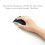2.4G Wireless Foldable Mini Mouse with USB Receiver 4
