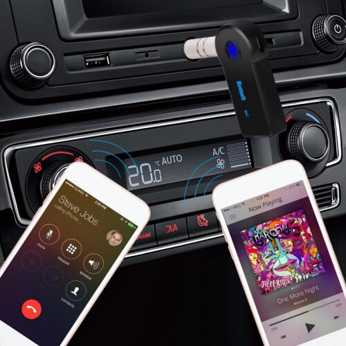Balems Bluetooth car audio receiver adapter 3.5mm 2