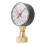 Μανόμετρο πίεσης νερού 0-200PSI με 3/4" FHT 4