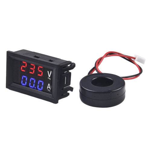 Mosiee AC-spannings- en stroommeter met transformator digitaal