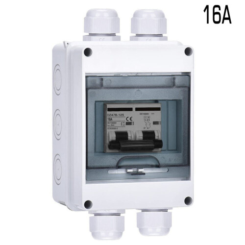 PV Disconnect Box DC1000V Solar Isolator Switch6-125A