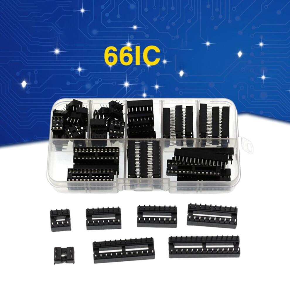 IC socket kit chip socket sample package 66 pcs