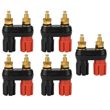 Kettős banán alakú női kötőelem 4 mm-es, 5 db-os