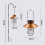 Lanterna solare a LED Sunjoy Tech per esterni, giardino, IP65 1 5