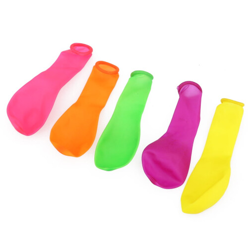 Latex Balloons Assortment Bright Colors 500 Pcs 1