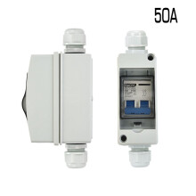 PV-scheidingsschakelaar DC240V/500V60A Waterdichte zonnebox