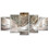 Abstract Flower Canvas Wall Art Set of 5 7