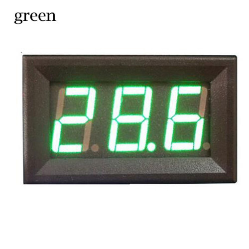 LED digitalt voltmeter blått panel 3-sifret 0,56 tommer