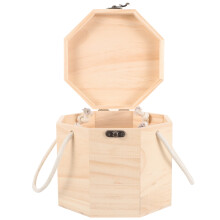 Boîte à thé en bois style vintage 1 unité