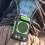 Kayannuo USB-ventilator til taljemontering, grøn, høj vindkraft 1