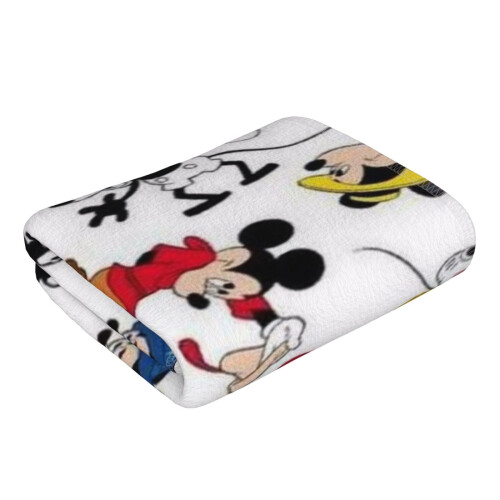 Serviettes de toilette Mickey Mouse douces et absorbantes 30 x 60 cm