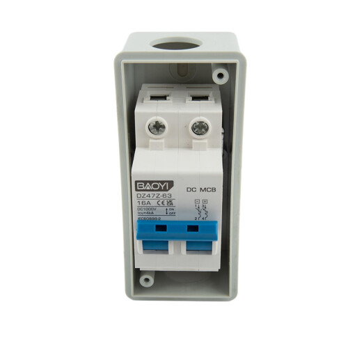 Mosiee PV-scheider DC/AC 1000V Waterdichte zonnebox