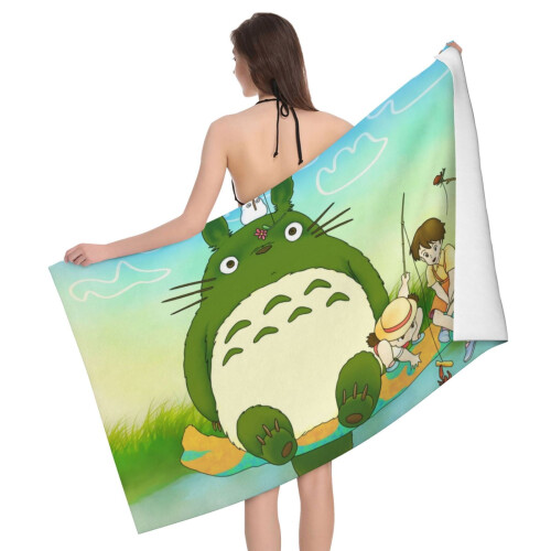 Πετσέτα μπάνιου My Neighbor Totoro Γρήγορου Στέγνωμας Αντιβακτηριδιακή