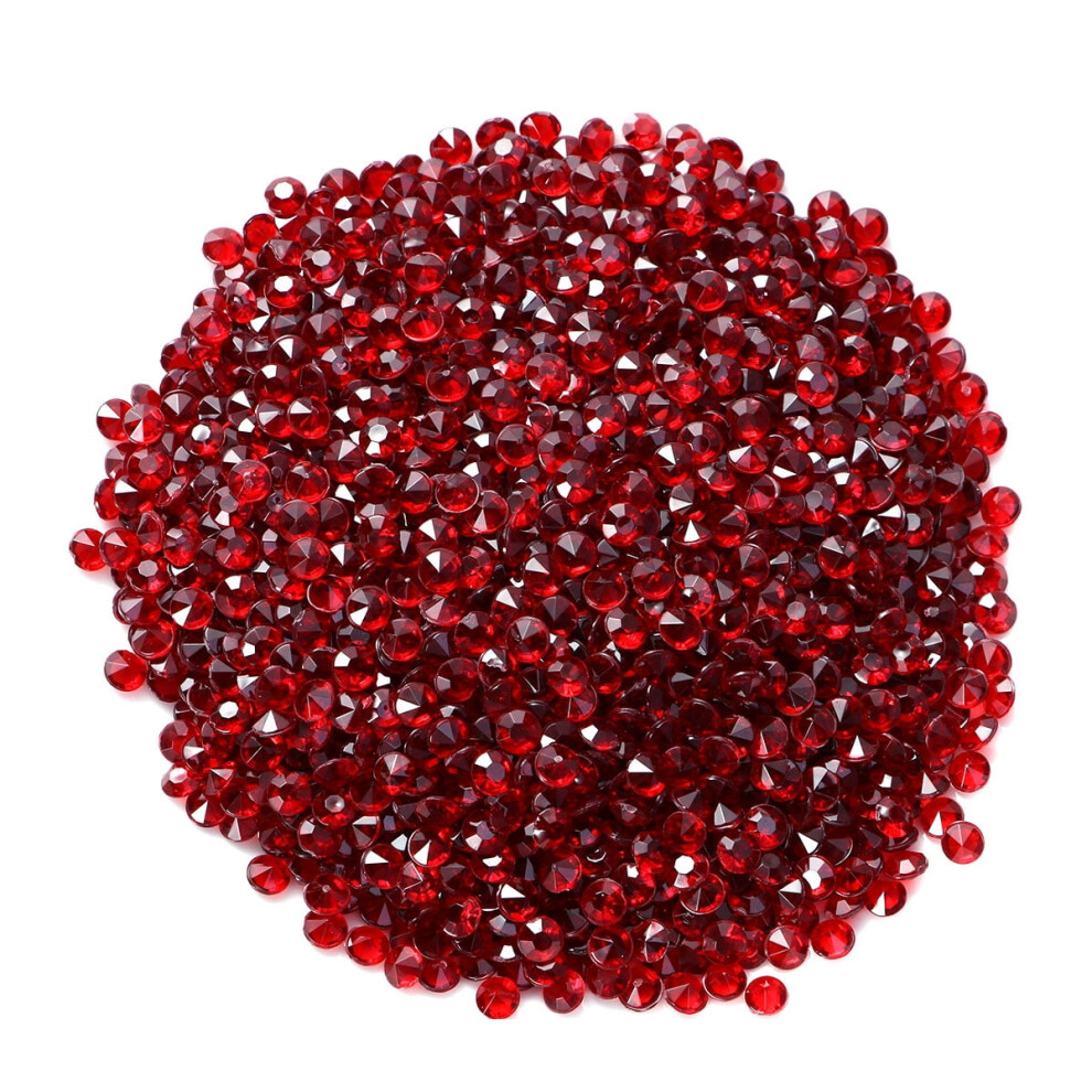 Red Nail Rhinestones 4.5mm 2000pcs