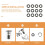 Wrench Ring Impact Tool Socket Retainer Rings24Sets 2