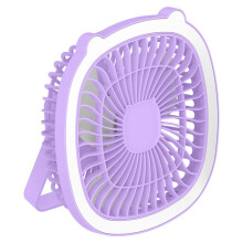 Kayannuo 3-rýchlostný tichý USB ventilátor s nočným svetlom