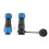 IP68 Wasserdichter Luftfahrt-Inline-Steckverbinder 2-9-polig 7