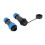 IP68 Wasserdichter Luftfahrt-Inline-Steckverbinder 2-9-polig 5