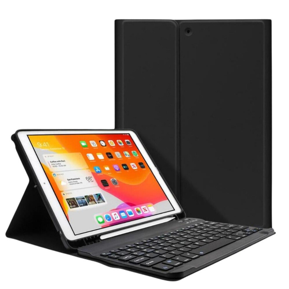 Ipad Keyboard Case With Pencil Holder For 11/10.2/9.7 Inch 9314556111501