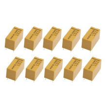 Mosiee DC12V 8pinové výkonové relé pro PCB, 10 kusů