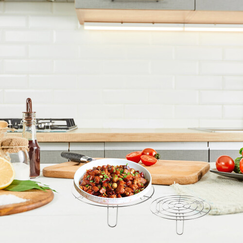 Stainless Steel Steam Rack for Roasting Pot 2 pcs 1