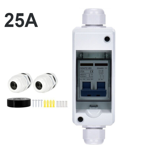 PV-scheidingsschakelaar DC/AC 440V Waterdichte zonnebox