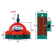 Interruptor de desconexión de doble tiro reversible (1 unidad)