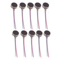Motor de vibración 0820 Tipo botón 10 unidades