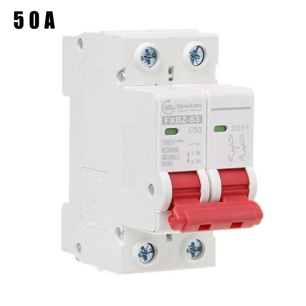 Mosiee Dc1000v Solar Mini Circuit Breaker 10Aâ63A 9107258956446