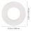 Silicone Earring Cushions Round 100 pcs 5