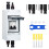 DC isolator switch for PV system2P16A combiner box with 1