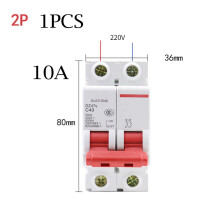 Mosiee AC miniatuurstroomonderbreker 2P220V