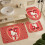Hello Kitty Duschvorhang-Set mit rutschfester Badematte und 6