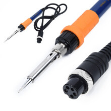 60W electric soldering station with hot iron handle for