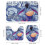 Set da bagno Eeyore con tappeti antiscivolo, 4 pezzi 3
