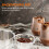 Stainless Steel Cheese Melting Pot Compact 1 Set 6