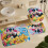 Ensemble rideau de douche Mickey avec tapis de bain antidérapant et 6