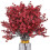 Buquê de Gypsophila artificial de seda vermelha 2