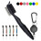 Feiona golf cleaning brush double-sided retractable groove 1