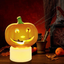 YiFudd Halloween-koristeet Led-kynttilävalot kurpitsavalaisimet juhlapihalle