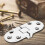 Mosiee zinc alloy folding table hinges2pcs 4