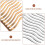 Gold Side Hair Combs for Brides 4pcs 3