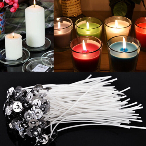 Candle Wicks with Metal Tabs 100 pcs 1