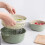 Kitchen Colander Set Round Double-Layer Plastic 2-Piece 6