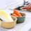 Kitchen Colander Set Round Double-Layer Plastic 2-Piece 7