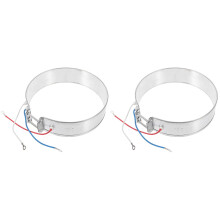 Set mit 2 Wasserkocher-Heizspiralen, Reisezubehör, Wassererhitzer, elektrisches Kochfeld, Wärmer, tragbar, dünnes Band