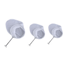 Milk Tea Filter Bags Silver White 3 pcs