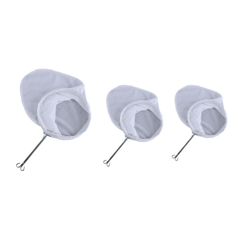 Milk Tea Filter Bags Silver White 3 pcs